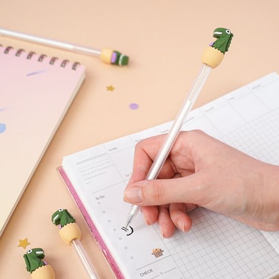 Ручка "Динозавр" зеленый