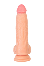 Реалистичный фаллоимитатор RealStick Nude York, PVC, телесный, 20 см