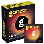 Презервативы классические Ganzo Classic Black Edition 3 шт.