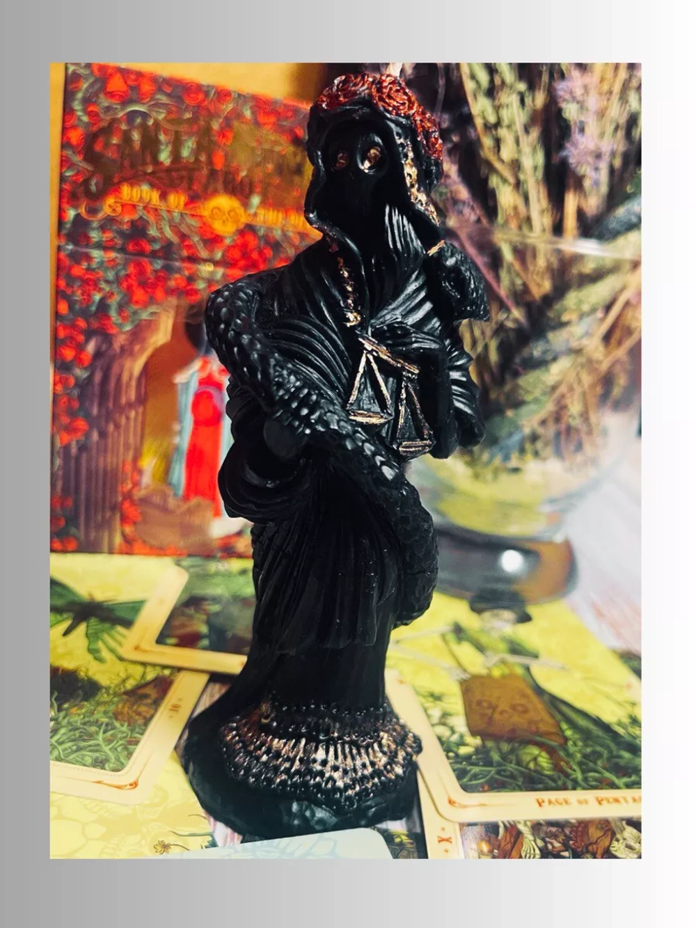 Свеча "Санта Муэрте Правосудие" программная