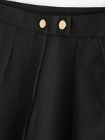 Брюки школьные прямые для девочки Next T40-768, Черный