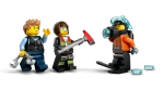 Конструктор LEGO City 60462 Вертолет, пожарная машина и подводная лодка