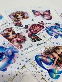 Бирки "С Днём рождения" 10 шт.