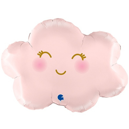 Фольгированный шар-фигура «Облако розовое», 61 см