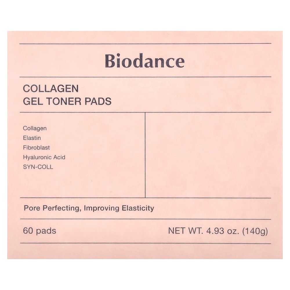 Biodance, Коллагеновые гель-тонеры, 60 шт.