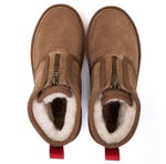 UGG Neumel Platform Zip Chestnut