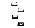 C7902 SBK черный песок 90*90*H32mm MR16 GU5.3