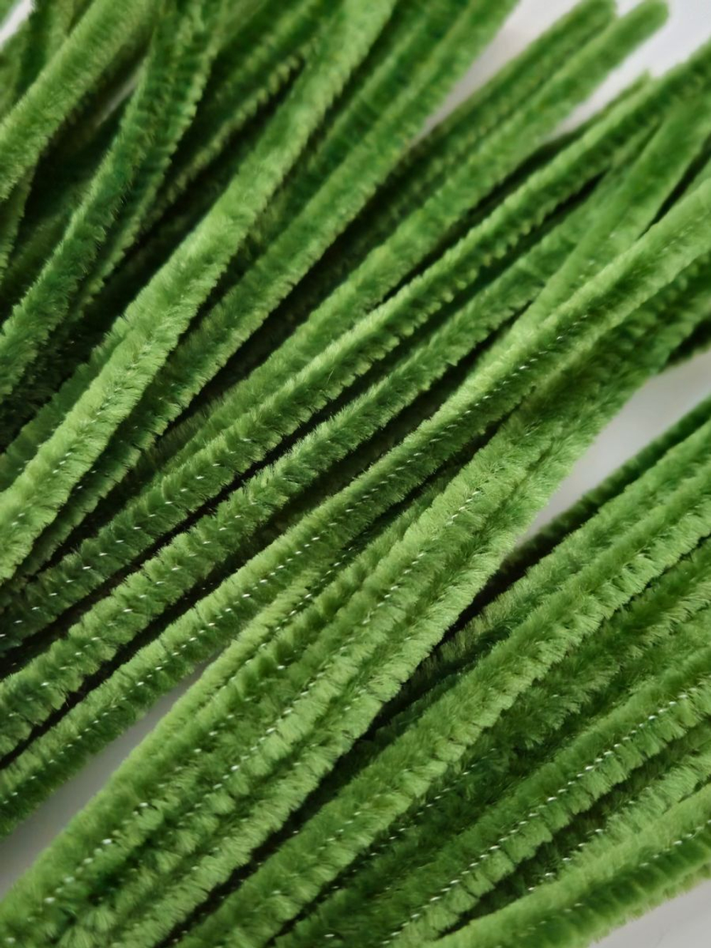 Синельная проволока (красная блестящая) 100 штук