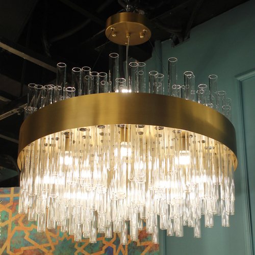 Люстра Cloyd TUBEO C20 / Ø65 см - латунь (арт.10633)