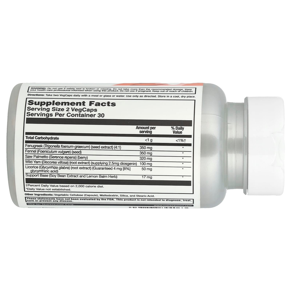 Natural Balance, Women's Health, Great Curves ™, 60 растительных капсул