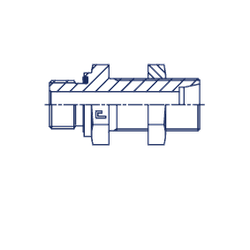 Штуцер FDE DL28 BSP 1 (корпус)