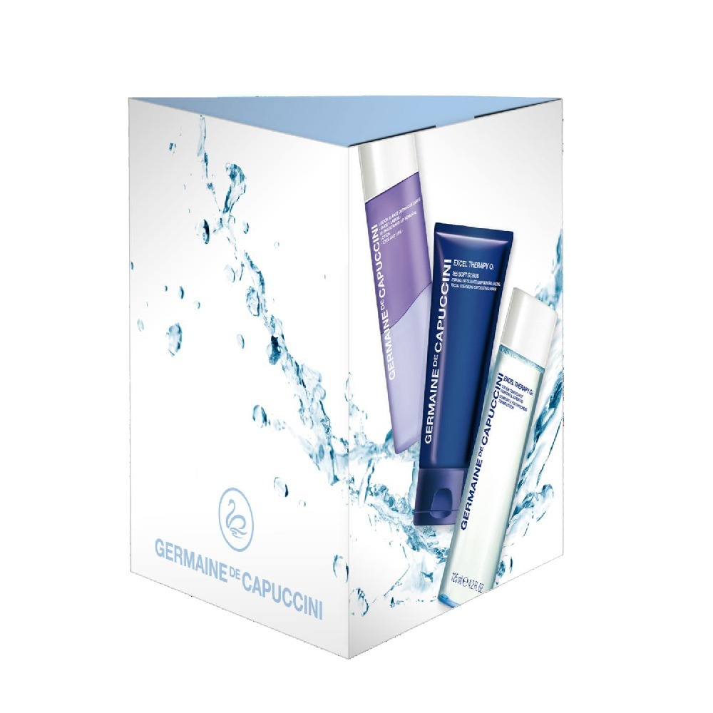 GERMAINE DE CAPUCCINI ET O2 Prepare Your Skin (365 Scr 150+Loc 125+Bi-Fase 125)