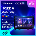 Teyes CC3 2K 10,2"для Honda Jazz 4 2020-2021
