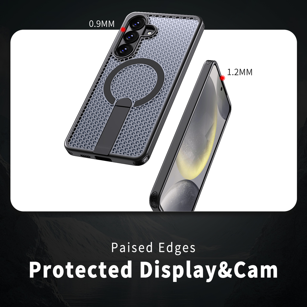 Прозрачный чехол Mesh Pro Magnetic Case для Samsung Galaxy S26