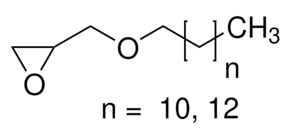 C12-C14 алкил диглицидиловый эфир - формула