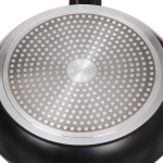 Сковорода алюминий, 24 см, антиприг, Daniks, Moon Style, сереб-черн, FPW-24-SLVR-BLK, индукц