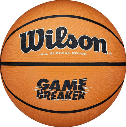 Мяч баскетбольный WILSON GAMEBREAKER BSKT OR, WTB0050XB7, размер 7