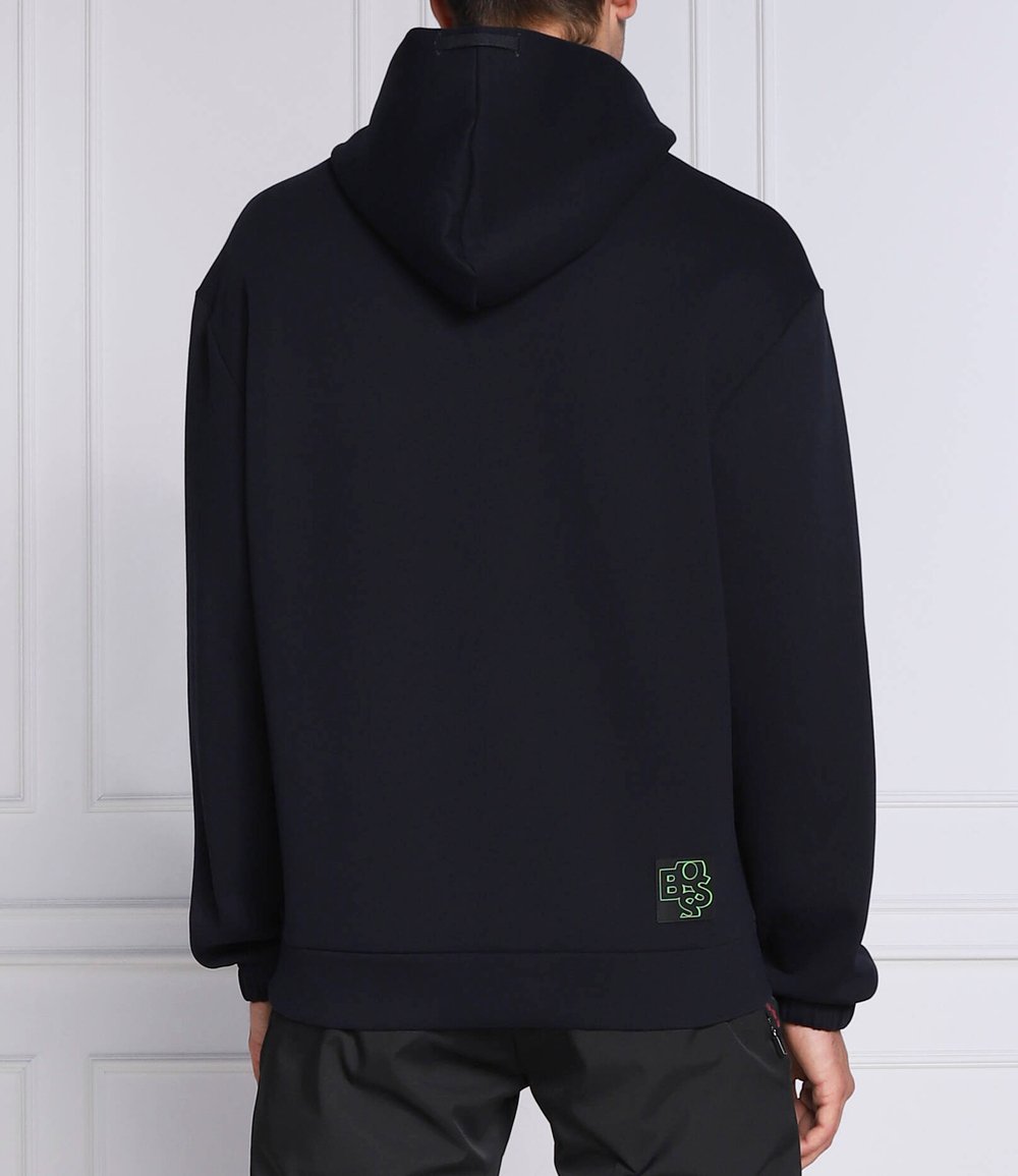 Худи sooded BOSS GREEN - темно-синий(50476436)