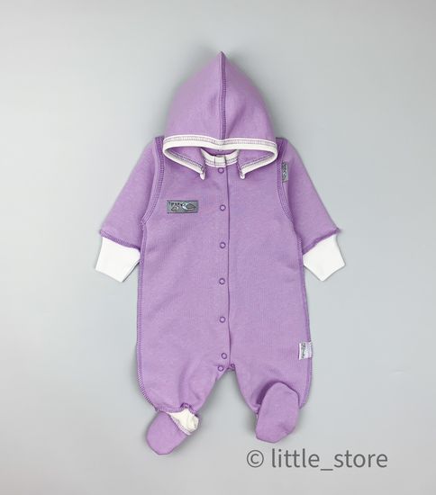 Комбинезон утепленный "Нежный возраст" Лиловый