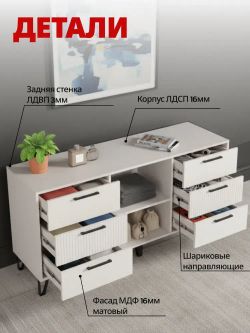 Комод "Флэш" (кашемир) МФ Миф, г. Пенза