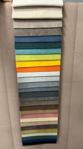 Мягкая кровать с подъемным механизмом "Вертикаль" (велюр)