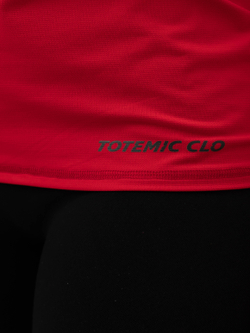 Футболка спортивная TOTEMIC CLO красная