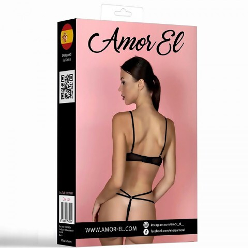 Комплект эротического белья Amor El Malda, L-XL