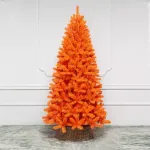 Искусственная оранжевая елка «Сочный апельсин» (пвх) от 1,8 м до 2,4 м