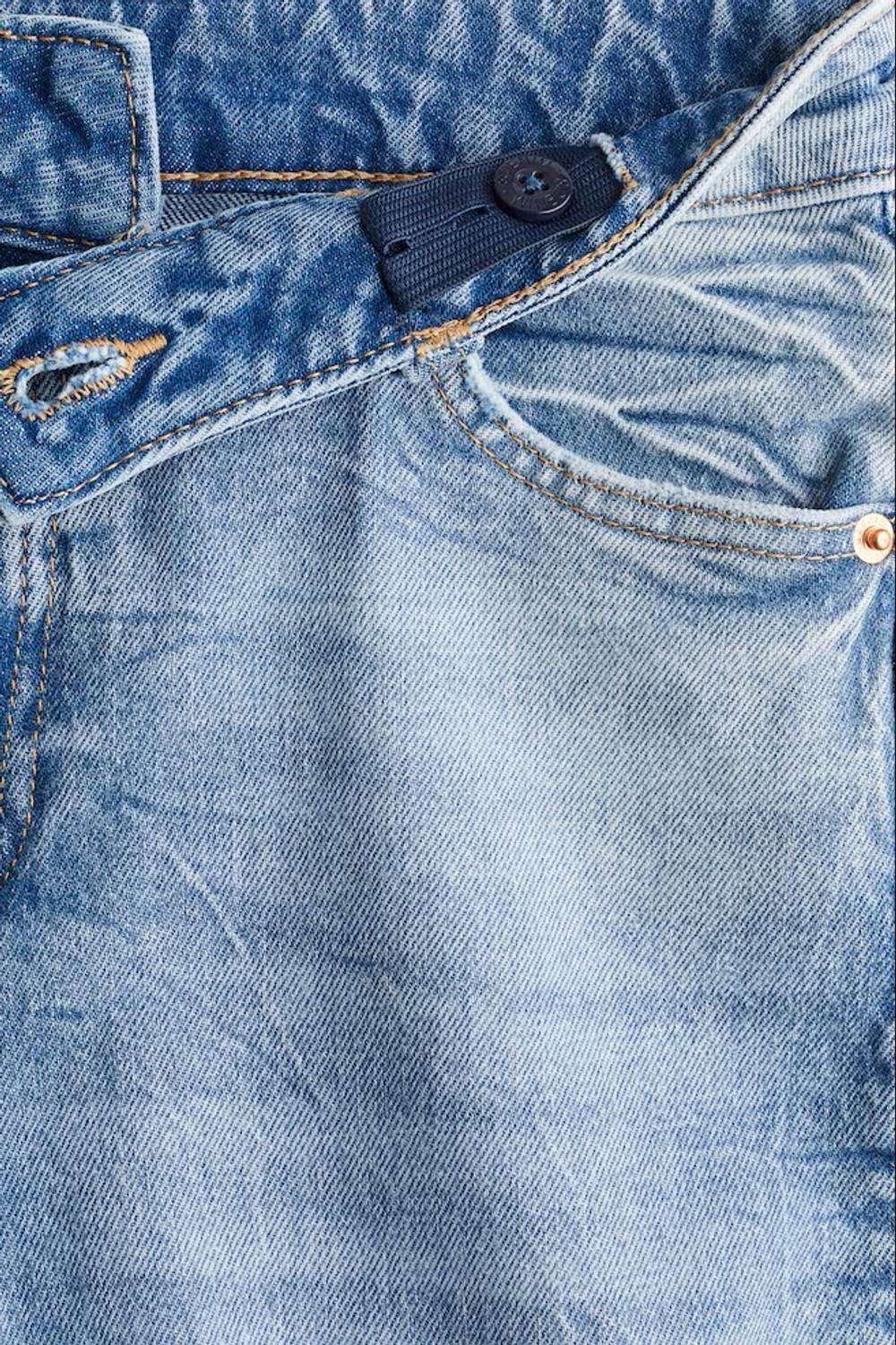 H&M Джинсы Baggy Fit, синий