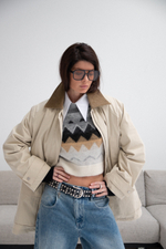 Джемпер с широким воротом KLEO