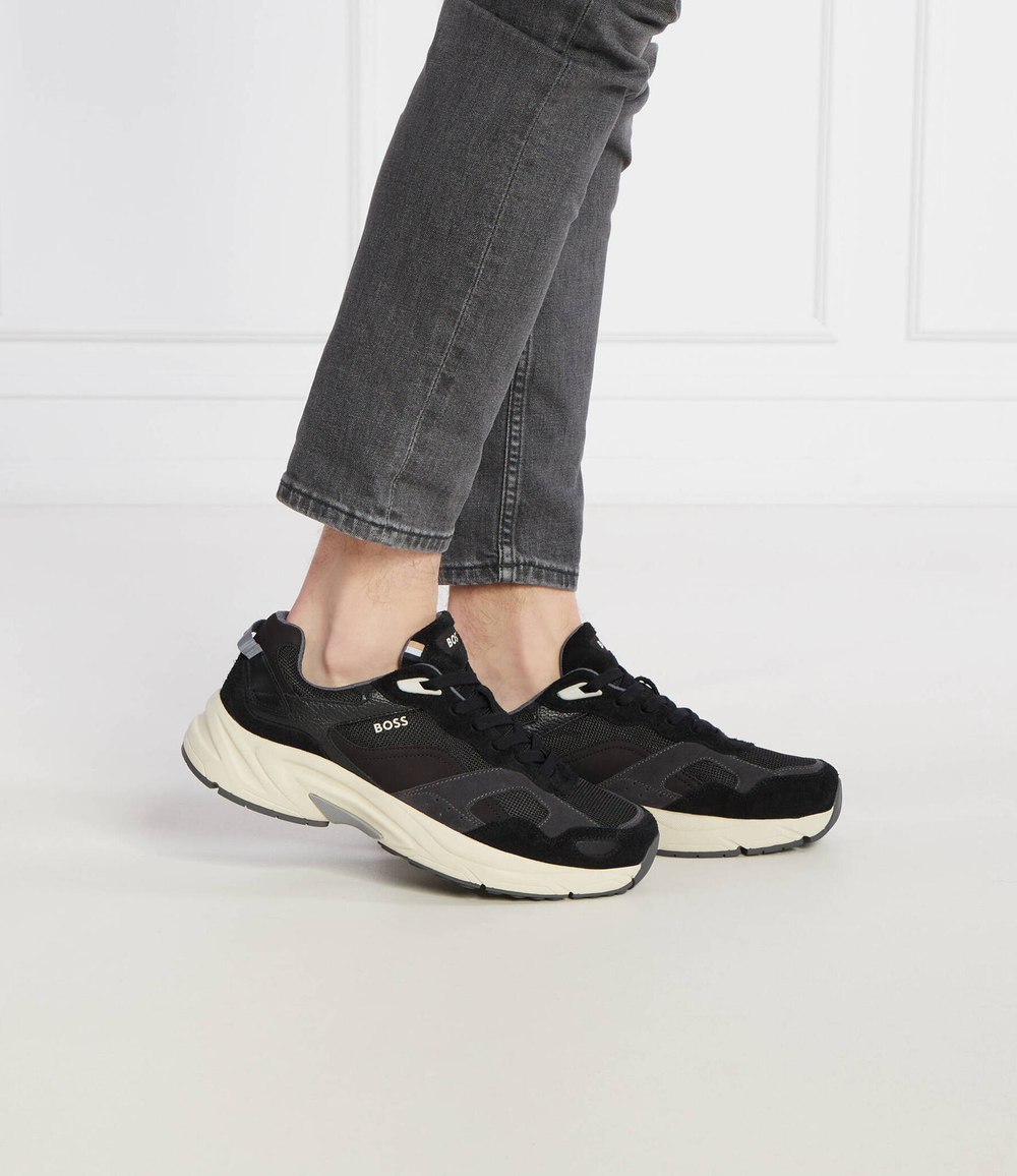 Кроссовки Levitt_Runn_hsdny BOSS BLACK - черный(50517364)