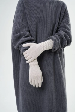 Перчатки с отворотом