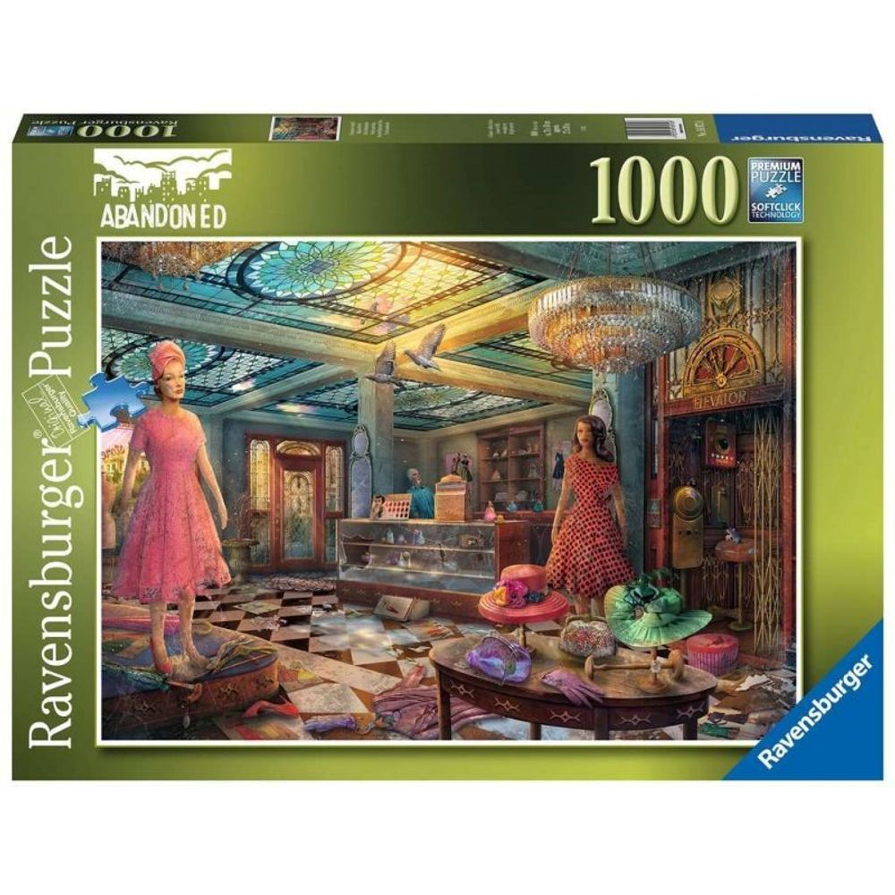 Ravensburger - Puzzle Abandoned Заброшенный магазин 1000 шт. 169726