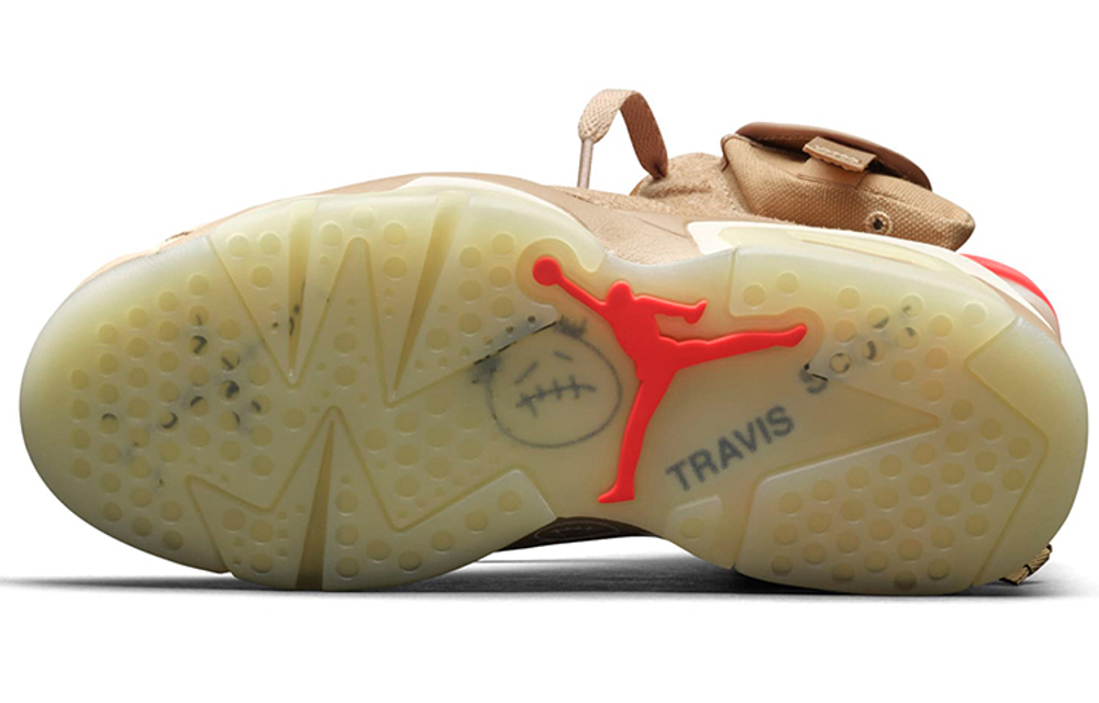 Кроссовки Travis Scott X Jordan Air Jordan 6 Retro Sp "British Khaki"