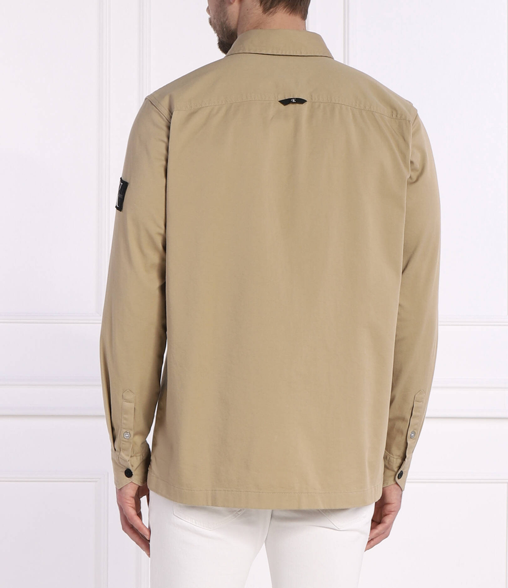 Рубашка CALVIN KLEIN JEANS - бежевый(J30J325176)