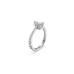 MILLENIA:RING PEAR WHITE/RHS 55