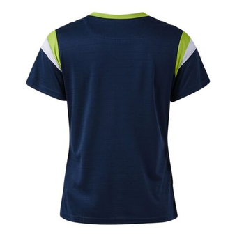 Женская теннисная футболка Joma Terra Short Sleeve - dark navy lime