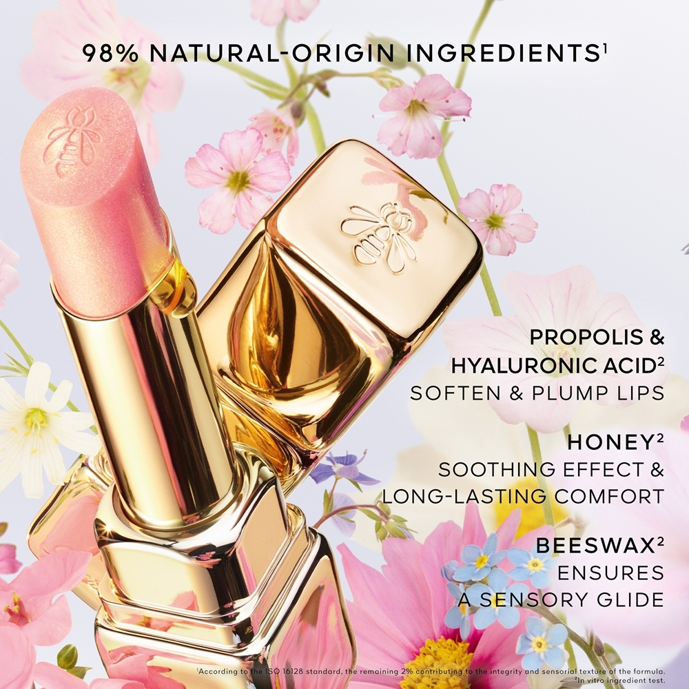 GUERLAIN KissKiss Bee Glow - Питательный и увлажняющий бальзам для губ, 3,2 g
