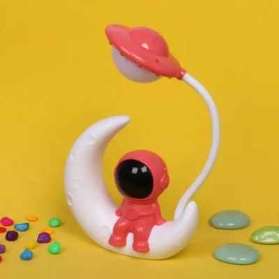 Светильник настольный «Cosmo-Космическая фантазия» LED 26*13*5см USB 4V 3w, Красно-белый