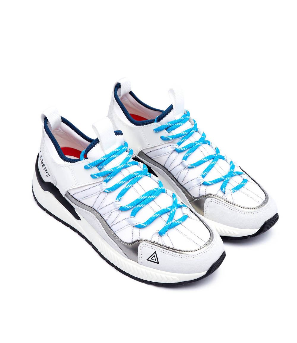 Skórzane кроссовки COMB.SNOW Iceberg - белый(IU1638)