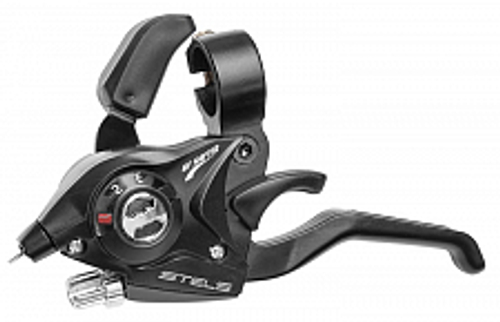 Шифтер триггерный с ручкой тормоза SF-TS60-3S C.STAR левый 3 скоростей, с тросом 1800мм