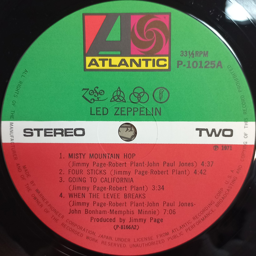 Led Zeppelin / Led Zeppelin IV (Untitled) (LP)