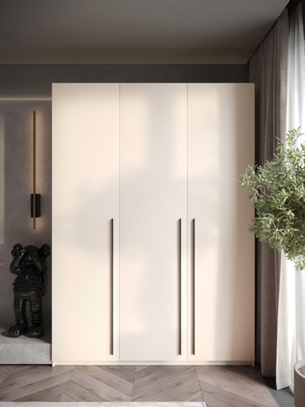 Шкаф распашной Lorena 3, кашемир, 80 см