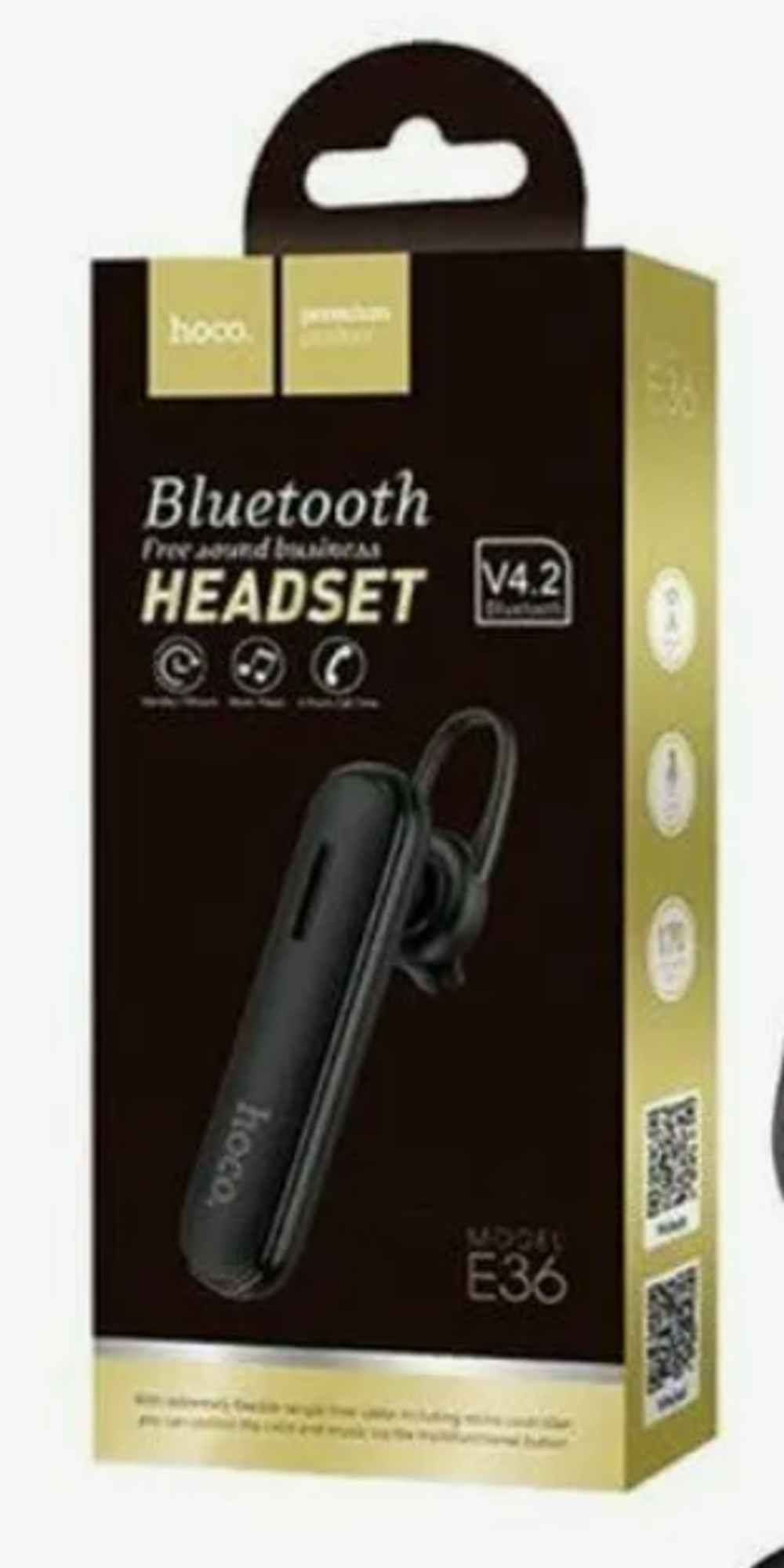 Наушник hoco E36 V4.2 black