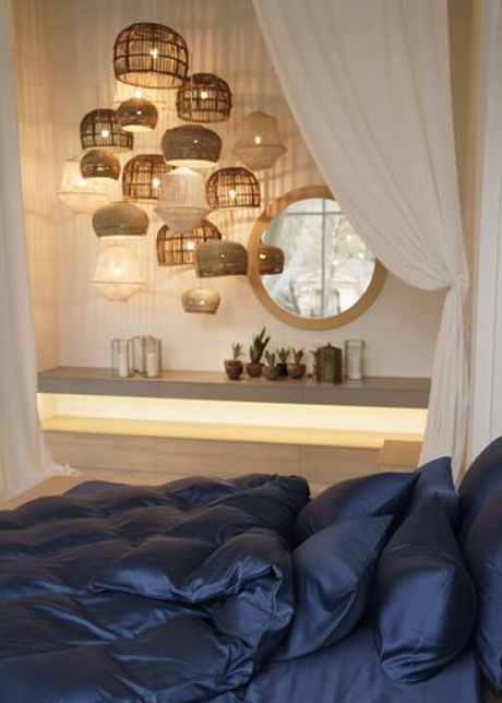 Пододеяльник 200х200 German Grass Blue Brilliant синий