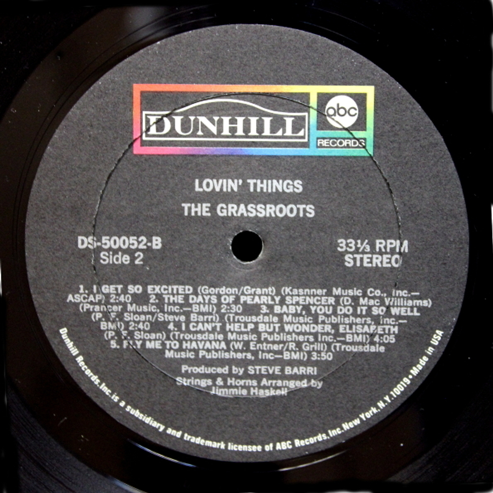 The Grass Roots / Lovin' Things (LP)
