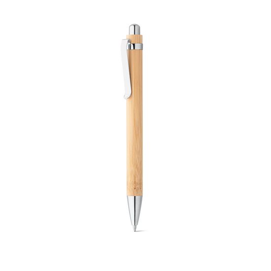 HERA. Бамбуковая шариковая ручка с металлическим зажимом