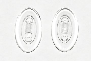 Н/у парный силикон. на защелке LCH9 овальный (19 мм), 10 пар