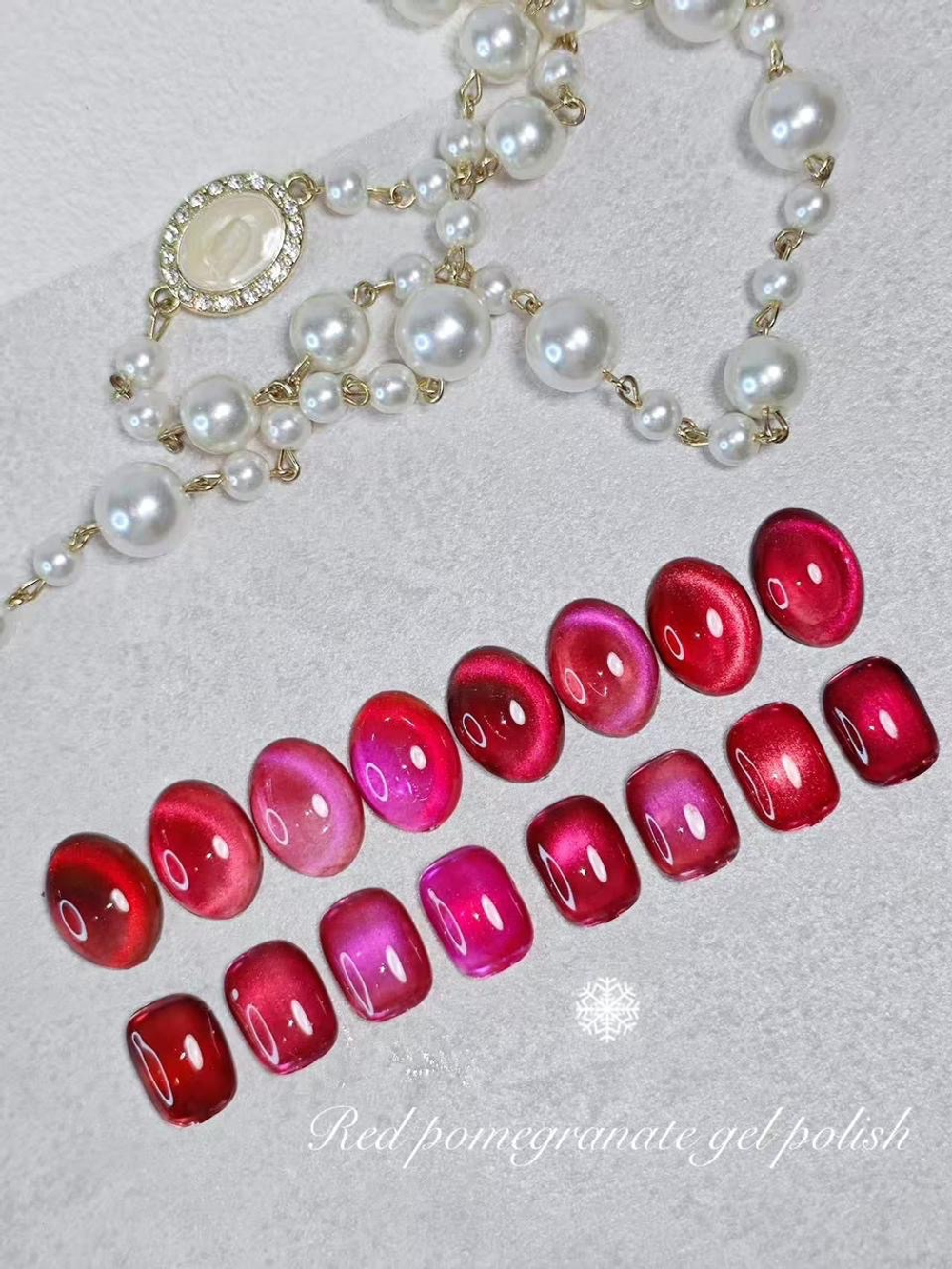 Кошачий глаз гранат