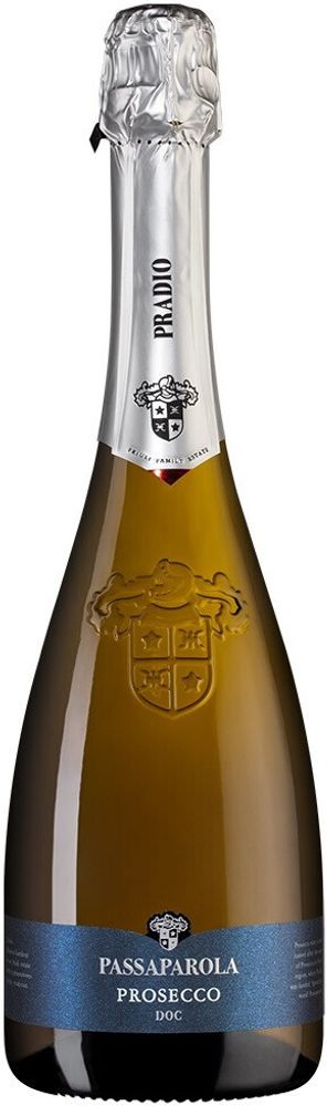 Игристое вино Prosecco Passaparola Pradio, 0,75 л.